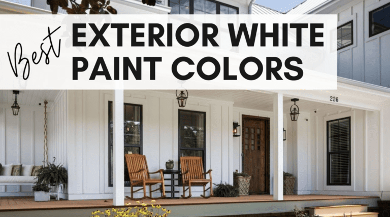 Best white for exterior house